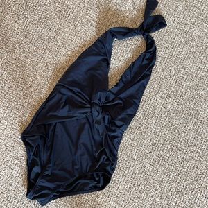 Michael Kors Black 14 One Piece Swimsuit Twist
